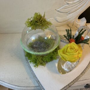 Art. ROSE STABILIZZATE CON GLOBO COLLANA NONTISCORDARDIME