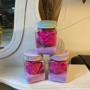 Art. ROSE STABILIZZATE SU VASETTO CON TAPPO