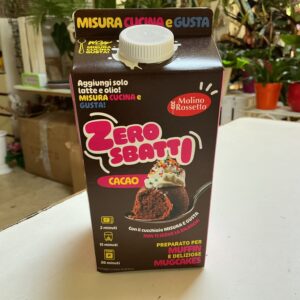 Art. 8018211905566  ZERO SBATTI PREPARATO CACAO PER MUFFIN E DELIZIOSE MUGCAKES